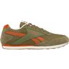 Reebok Unisex Glide Low Sneaker, GRITTYGREEN/RUSTORANGE/SPORTRED, 34 EU