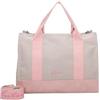 Fritzi aus Preussen Fritzi Canvas Tote Bag Uni Shopper Borsa Donna Misto Cotone Grande Tote Bag Vegan 29,5 x 40 x 14 cm - Nero - Rosa - Arancione - Lilla - Menta - Blu - Verde Oliva - Viola - Marrone - Beige - Giallo