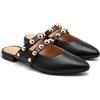 GIOSEPPO Mules Pelle TACHAS AHNAPEE, Nero, 39 EU