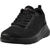 Skechers Bobs Squad Chaos Face Off, Scarpe da Ginnastica Donna, Nero Black Engineered Knit Trim, 36 EU