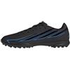 adidas Unisex - Adulto F50 Hyperfast Club Turf Football Shoes, Core Black/Core Black/Lucid Ray Blue, 45 1/3 EU
