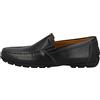 Geox U Moner V, Mocassini Uomo, Nero, 39 EU
