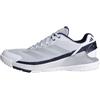 adidas Uomo Crazyquick Lightstrike Padel Shoes, Ftwr White/Silver Met./Dark Blue, 51 1/3 EU