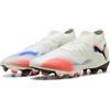 Puma Scarpe da Calcio Unisex Future 8 PRO Fg/AG, Puma Bianco Puma Nero Rosso Brillante, 42 EU