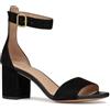 Geox D VIRNILISA 65 S A, Sandalo con Tacco Donna, Black, 38 EU