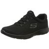 Skechers Donna Summits 12985 Trainers, Black Mesh/ Trim, 36.5 EU