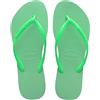 Havaianas Slim, Infradito Donna, Green Garden, 33/34 EU