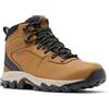 Columbia Newton Ridge Plus 2 Wp, Scarponi da trekking ed escursionismo impermeabili a vita media Uomo, Elk/Black, 43.5 EU