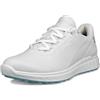 ECCO S Casual Lace Waterproof, Scarpe da Golf Donna, Bianco, 38 EU