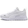 PUMA Unisex Kids Anzarun Lite Jr Scarpe da ginnastica, Puma White Puma White, 36 EU