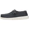 HEYDUDE Hey Dude - Wendy Canvas - Scarpe Donna Slip-On Sneakers - Mocassini, Black, 42