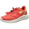 KangaROOS K-ft Push, Scarpe da Ginnastica, Fiery Red Limetta, 28 EU