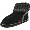 Beck Unisex - Adulto Ötzi Pantofole, Nero, 42 EU