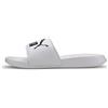 PUMA Popcat 20, Pantofole Unisex - Adulto, Puma White Puma Black, 47 EU