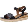 Tamaris Damen 1-28258-44, Sandali con Zeppa Donna, Blu Navy, 41 EU