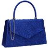 SWANKYSWANS Pochette elegante da donna Kendall Lace Smart, Blu (blu reale)., Taglia unica