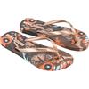 Ipanema ANIMALE PRINT III FEM - Infradito, BROWN/METALLIC PINK,