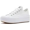 Converse Scarpe Chuck Taylor all Star Move Platform Ox Taglia 40 Codice 570257C Bianco