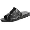 Vionic Sandali bassi Glendora Donna, Pelle nera, 36.5 EU