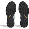 Adidas Donna Terrex AX3 Gore-Tex Hiking Shoes, Aqua/Core Black/Preloved Yellow, 39 1/3 EU