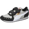 PUMA Flyer Runner V Ps, Scarpe da Ginnastica Unisex - Bambini e ragazzi, Dark Coal Puma Black Lime Smash, 35 EU