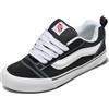 Vans Knu Skool Unisex per Adulti, Nero/Bianco, 15.5 Women/14 Men