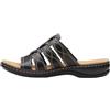 Clarks Sandali Leisa Amanda Donna, Pelle nera, 39 EU