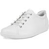 ECCO Soft2.0, Scarpe Stringate Basse, Donna, Bianco (White 1007), 41 EU