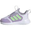 Adidas Unisex - Bimbi 0-24 TENSAUR Comfort Shoes Infants, Ftwr White/Lime Burst/Powder Plum, 21 EU