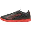 PUMA Scarpe da Calcio Unisex Ultra 6 Play IT, Colore Nero e Rosso, Numero 42, Puma Nero PUMA Rosso, 43 EU