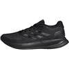 adidas Donna Runfalcon 5 Running Shoes, Core Black/Core Black/Core Black, 37 1/3 EU