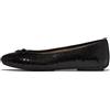 Fitflop Ballerine da Donna Delicato con Paillettes, Nere, 40, Nero, 7 UK Narrow