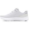 Under Armour Ua W Charged Surge 4, Scarpa da corsa Donna, White Distant Gray Metallic Silver, 40.5 EU
