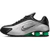 Nike Shox R4 Metallic Silver/Metallic Silver-Black 40 EU