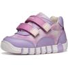 Geox B Lupidoo Girl A, Scarpe Primi Passi Bimba 0-24, Lilac, 19 EU