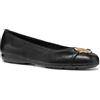 Geox D ANNYTAH B, Ballerina Donna, Black, 38 EU