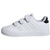 adidas Unisex - Bambini e Ragazzi Advantage Base 2.0 Children Shoes, Cloud White/Cloud White/Core Black, 29 EU