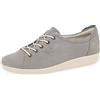 ECCO Soft2.0, Scarpe Stringate Basse, Donna, Grigio (Warm Grey 2375), 43 EU