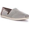 Toms Herren Espadrilles, Drizzle, Grau Sneaker, Drizzle Grey Brushed Twill Tan Synthetic, 42.5 EU