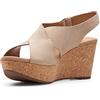 Clarks Annadel Parker, Sandalo con Zeppa Donna