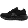 Kappa Supremo - Kappa Sneaker da Donna 26k0082001, Nero - Black Uni, 36 EU
