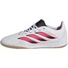 adidas Unisex - Bambini e Ragazzi Predator Club Sala Indoor Football Boots Kids Shoes, Ftwr White/Solar Turbo/Core Black, 29 EU