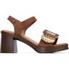 REFRESH - Sandali Donna Camel - Scarpe comode e versatili - Moda casual - Modello 17502702 (Misurare 37)