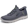 Skechers Uomo Slip-Ins Summits Scarpe da Ginnastica di Alta Gamma, Black/Black
