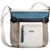TOM TAILOR Juna, Borsa a tracolla Donna, Blu (Denim Blue), 26x7,5x25