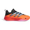 Adidas Unisex - Adulto Lillard Dame Certified 2 Low Trainers, Solar Red/Core Black/Cloud White, 46 EU
