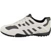 Geox U Snake Original A, Scarpe da Ginnastica Uomo, off White/Dk Grey, 48 EU