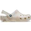 Crocs Classic Watercolor Marbled Clog K, Zoccoli Unisex - Bambini e Ragazzi, Bone Swirl, 28/29 EU