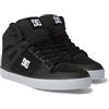 DC Shoes Men's Pure High-Top WC Skateboarding Shoes, Nero Nero Bianco, 42 2/3 EU