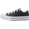 Converse Scarpe Chuck Taylor all Star Eva Lift Platform Ox Taglia 36 Codice 272857C Nero